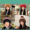 Knit Hat For Women With Acrylic Material Breathable Windproof Winter Autumn Fashionable Casual Style