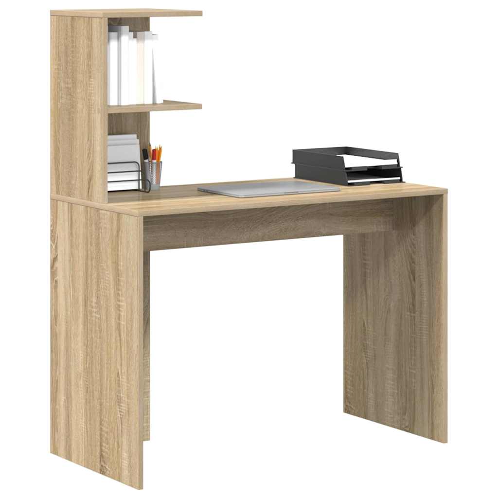 Desk in Sonoma Oak 102 x 50 x 124 cm Particleboard