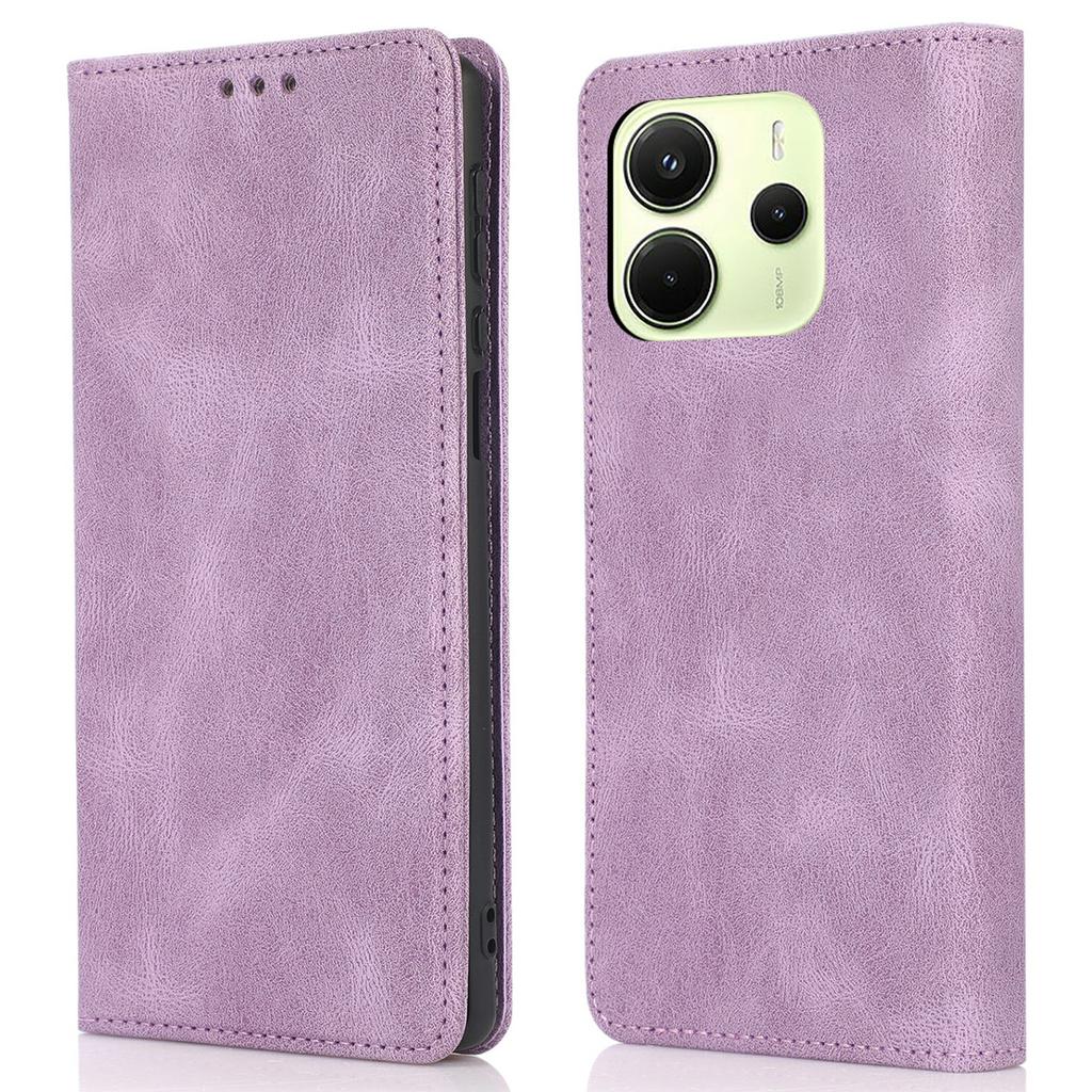 For Xiaomi Redmi Note 14 5G Case Wallet Magnetic Closing Leather Flip Phone Cover