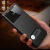 Magnetische 100% Echte Leder Klapphülle mit Sichtfenster für iPhone 16 15 14 13 12 11 Pro MAX XR X Plus Hülle Portemonnaie Flip Stand Kostenlose Antwort