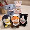 Cute Cute Animal Panda Penguin Pendant Plush Toy Doll Girl Bag Keychain Pendant Cloth