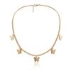 New Butterfly Pendants Neckalces for Women Short Chain Mini Butterflies Drop Boehemian Sexy Neck Accessories Fashion Jewerly