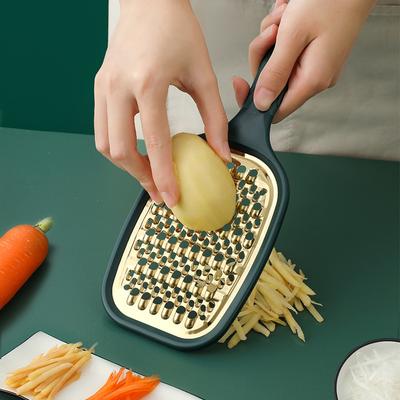 Grattugia da cucina multifunzionale in acciaio inox