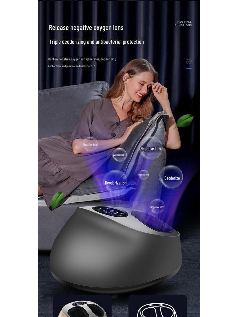 Full Automatic Cross-Border Foot Massager with Negative Ion & Airbag Kneading