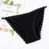 Women's  Mid Waist Cotton Lace Briefs Women Sexy Seamless Bikini Panties Underwear
