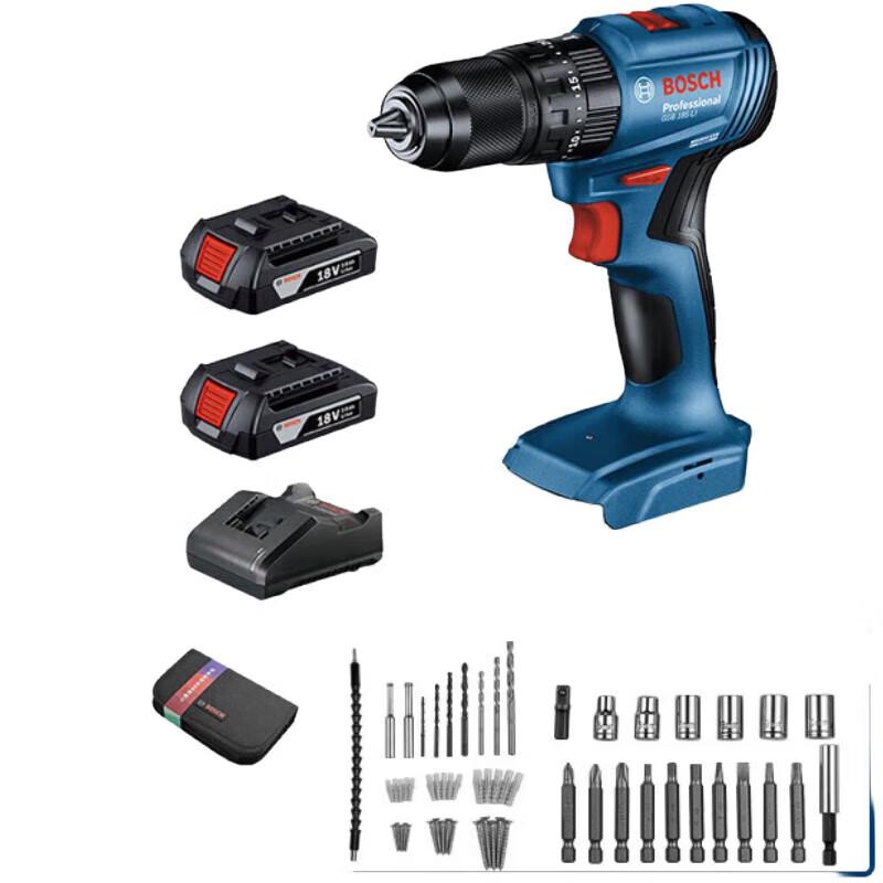 BOSCH GSB185-LI 18V Cordless Impact Drill CN plug (adapter included)