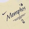 Nike X NBA Collaboration Letter Print Crew Neck Short Sleeve Basketball Shirt Men Tops Plaster FN8620-744