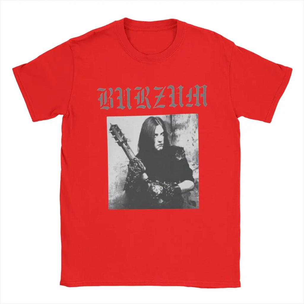 Burzum T-Shirts for Fun Pure Cotton Tee Shirt Round Collar Short Sleeve T Shirts Gift Idea Clothing