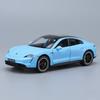 1:32 Porsche Taycan High-Simulation-Automodelle aus Metallguss, Sportwagen mit Sound und Licht, Rückziehmechanismus, Supercar-Geschenke für Kinder