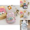 Kids Fashionable Sequin Backpack With Lace Bow And Butterfly Decor For School And Travel
