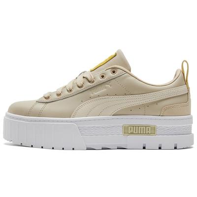 Mayze Luxe Putty Damen Sneakers Creme 383995-02