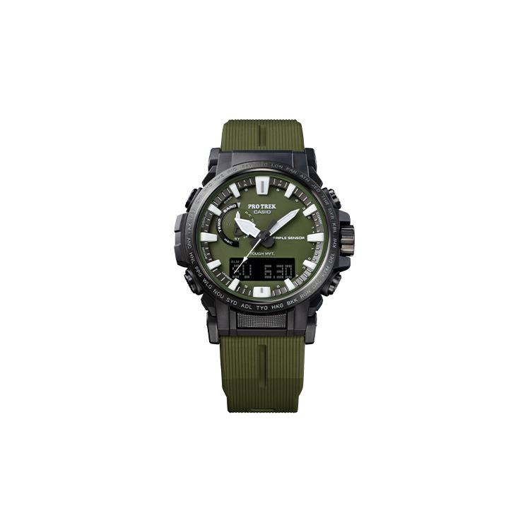 

CASIO Men PRO TREK Green Watch PRW-61Y-3PR PRW-61Y-3PR Green Dial