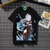 Genshin Impact Cosplay Game Manga T-shirt Shirt Undershirt Undershirt Polyester