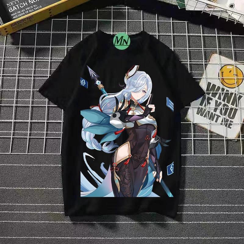 

Genshin impact cosplay game manga T-shirt shirt undershirt undershirt polyester 4XL