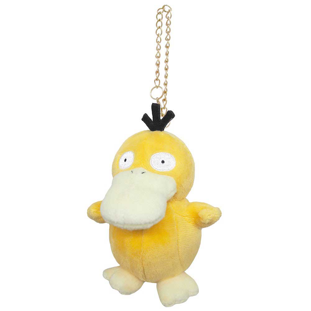 Pocket Monster Psyduck Mascot Plush PM07 Pokemon All-Star Collection San-Ei Trading GO Gift Present Scarlet