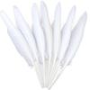 Bulk Long Colorful Goose Wing Feathers Pen Ballpoint Pen Metal Pretty Party Wedding Gift Craft Special Events
