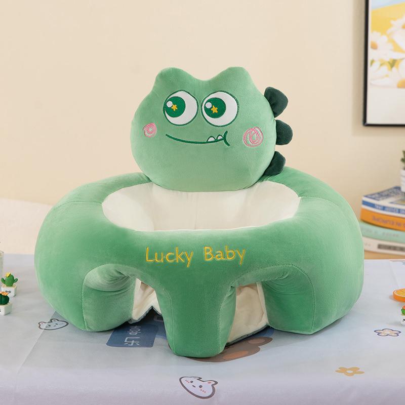 Babies Learn To Sit On Sofas, Babies And Toddlers Learn To Sit On Anti-Fall Seats, And Practice Sitting Postures