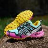 Large size couple hiking shoes, casual sports shoes men's outdoor shoes, comfortable and breathable hiking