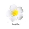 Simulation Plumeria Flower Hairpins Duckbill Hair Clip Barrettes Elegant Side Pin Casual Formal Hair Styling Ornaments