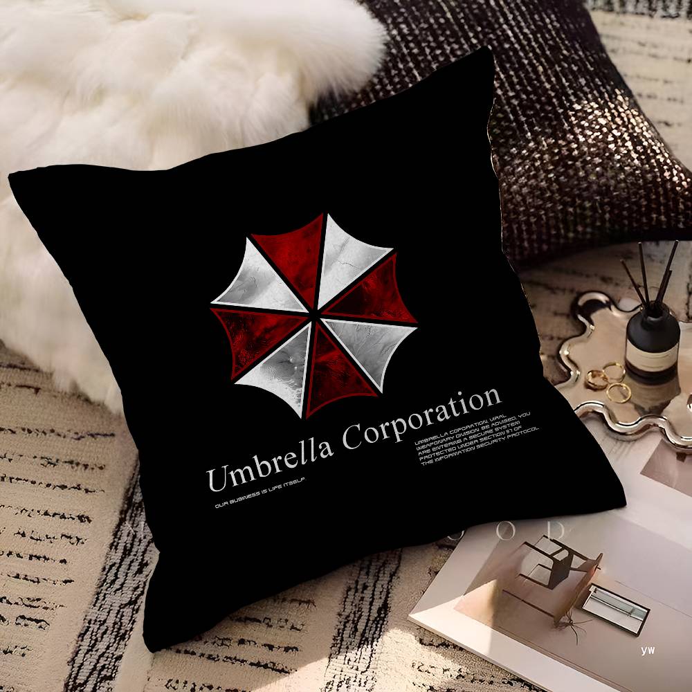 E-Evils GAME R-Resident 45*45cm Cushion Cover Pillow Cover Decor Pillowcase Home Pillowcase For Couch Pillow