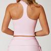 Women's Racerback Quick-Dry Yoga Vest - Bare Feel Shaping for Running & Fitness