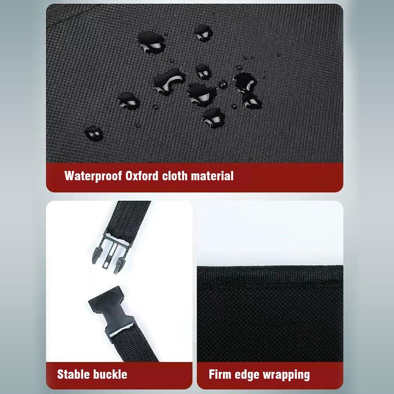 Car Backseat Organizer with Tray Multi-Functional Storage Box for Tablets Water Bottles Essentials Fits Most Vehicles