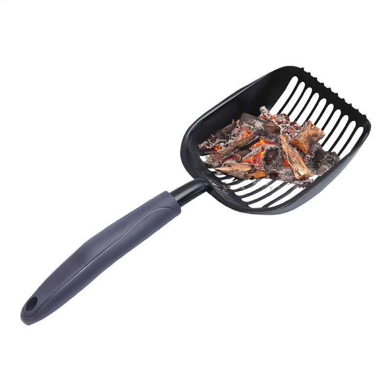 Fireplace Shovel Tool Metal Fireplace Ash Sifter Heat Resistant Grill Tools Portable Grilling Supplies for Outdoor Fire Pit China Mainland