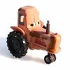 Children's Cartoon Tractor Toy Model - Green and White Alloy Simulation, Perfect Birthday Gift