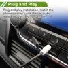 HOPESPANNER Audio Audio Adapter Cable Wire for Kenwood KDC-138 Convenient Black Front Stereo Radio Harness Plastic Metal 1 Piece