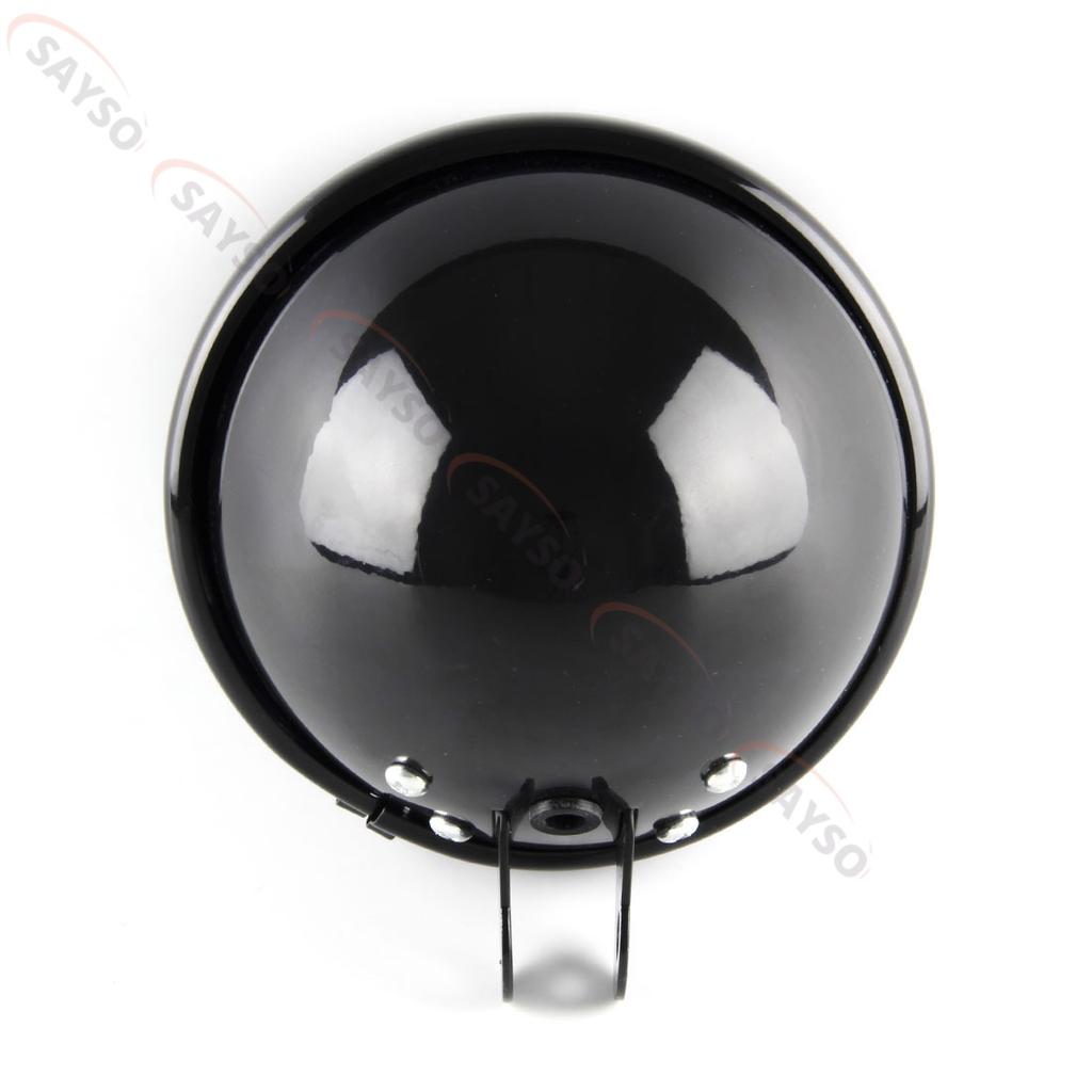 5 3/4" Round Motorcycle Accessories 5.75inch LED Headlight Housing Bucket For Sportster FXWG Chopper 5.75" Headlamp Cover