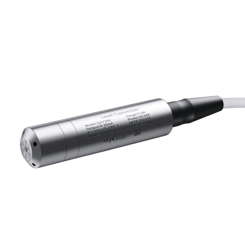 0-20m Seawater Level Sensor 4-20mA 0-10V RS485 Fire Water Tank Level Meter Oil Fuel Diesel Submersible Level Transmitter DC24V Sensors Oxygen 5