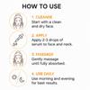 YICAN Vitamin C & Hyaluronic Acid Face Serum with Aloe Vera Extract, Lightweight Hydrating Serum for Daily Skin Care, Fast Absorbing, 30 Ml