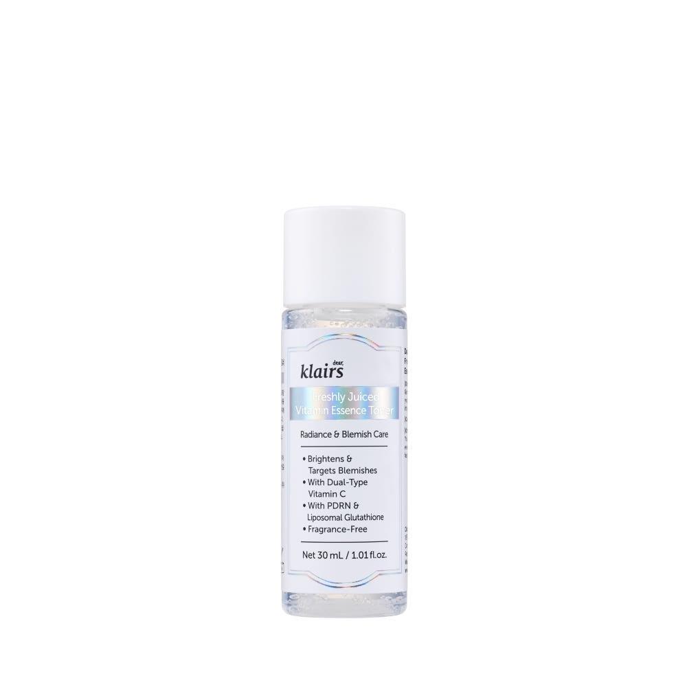 Klairs Freshly Juiced Vitamin Charging Serum Toner Brightening Radiance 30ml Daily Prep Hydrating Skincare