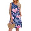 Women's Casual Sundress With Pockets Summer Boho Beach Dress,Holiday Hresses For Women Tank Dresses