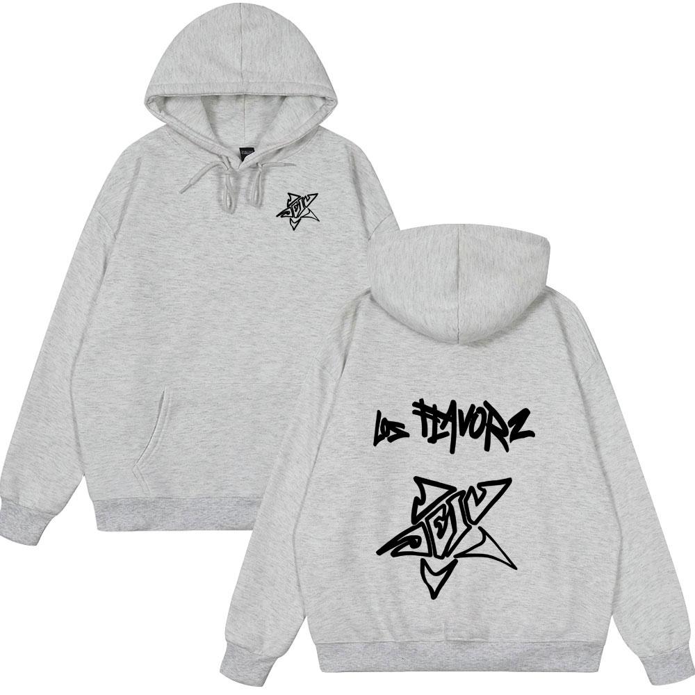 Rapper Dei V Los Flavorz 2025 Album Hoodies Winter Men Women Wears Fashion Harajuku Long Sleeve Sweatshirt Oversized Pullovers