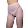 Dames Maillots Kousen Open Kruis Nachtclub Kleding Hoge Taille Transparant Elastisch Verleiding Panty Kousen Doorzichtig Ondergoed