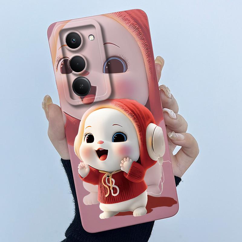 Case For Xiaomi Redmi 15 5G Cute Panda Sweet Girls Cats Silicone Soft Back Cover For Redmi15 5G Slim Bumper Protective Casing