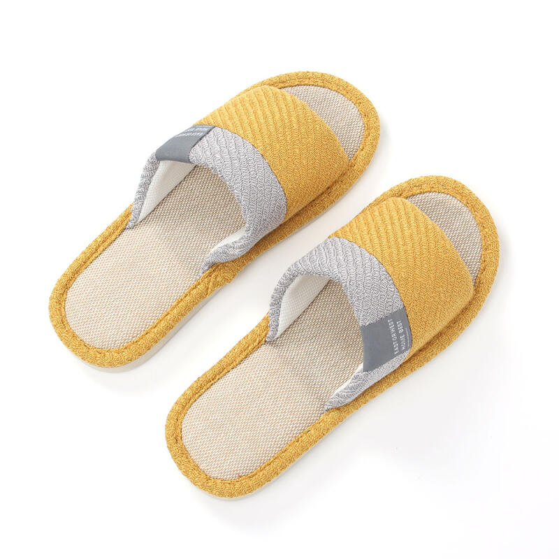 

Home Home Linen Indoor Slippers (245-250mm) (Yellow)
