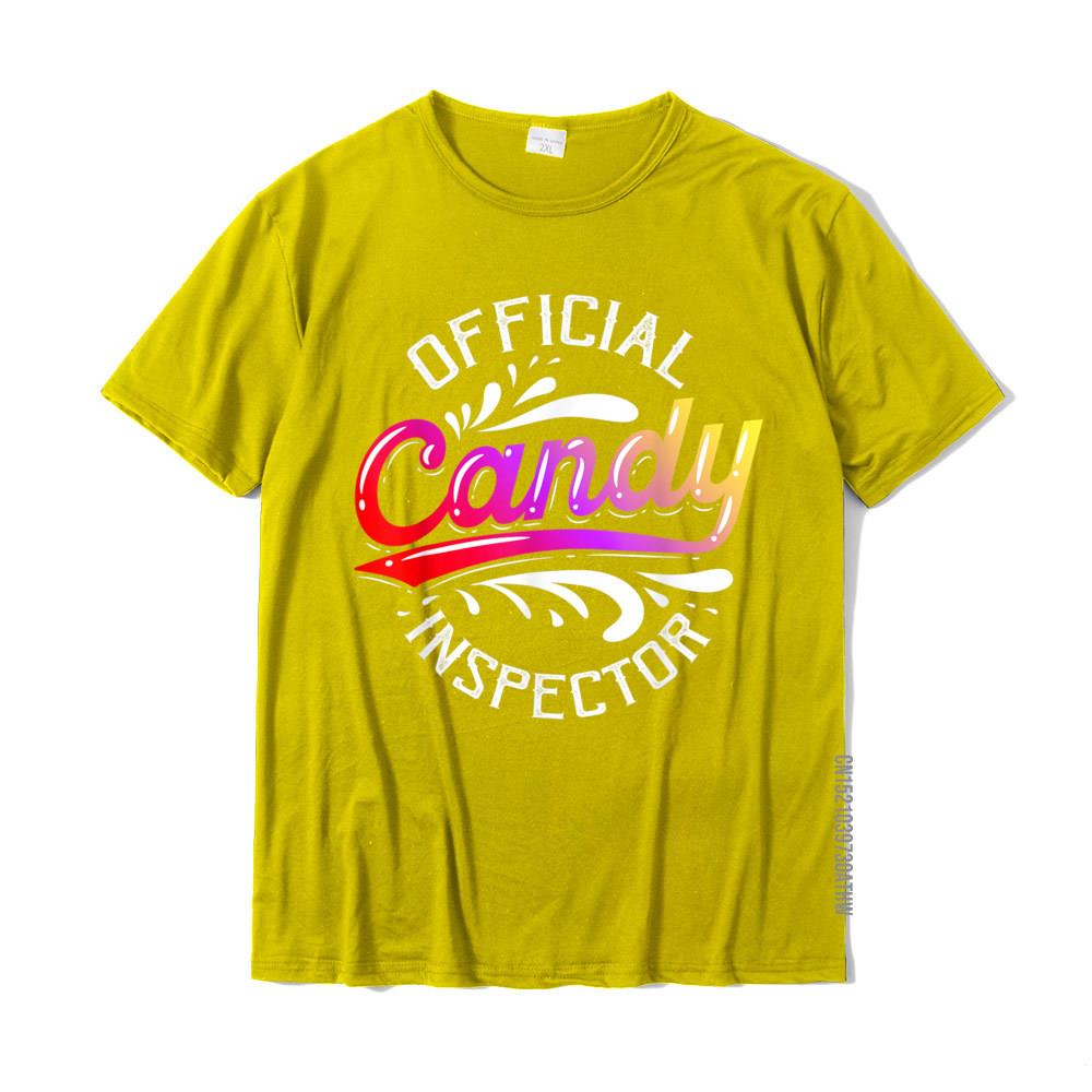 Funny Halloween Retro Vintage Candy Inspector Costume Tshirt Casual Tops  Tees Cotton Unisex Top Tshirts Casual Prevailing