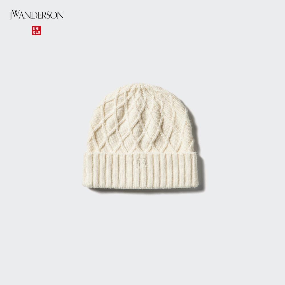 

Uniqlo Шапочка Heattech Diamond Stitch 01 OFF WHITE/UNISEX FREE