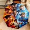 Street Fighter Ii Characters Automatic Umbrella - Suitable Travel Portable Umbrella Outdoor sun shading umbrella Suitable For All Seasons