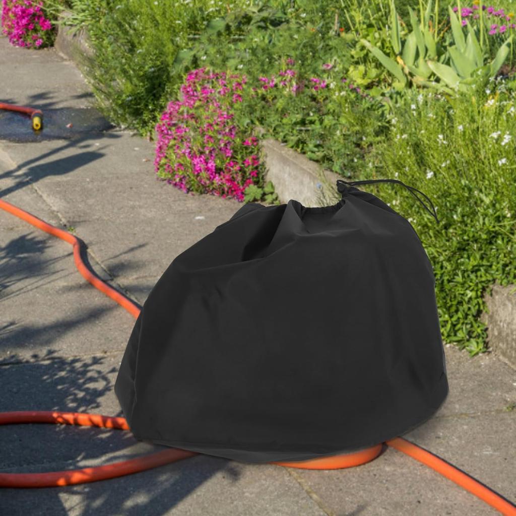 Happyyami Wasserdichte Gartenschlauchabdeckung, Wandmontage für bequeme Aufbewahrung, Langlebig