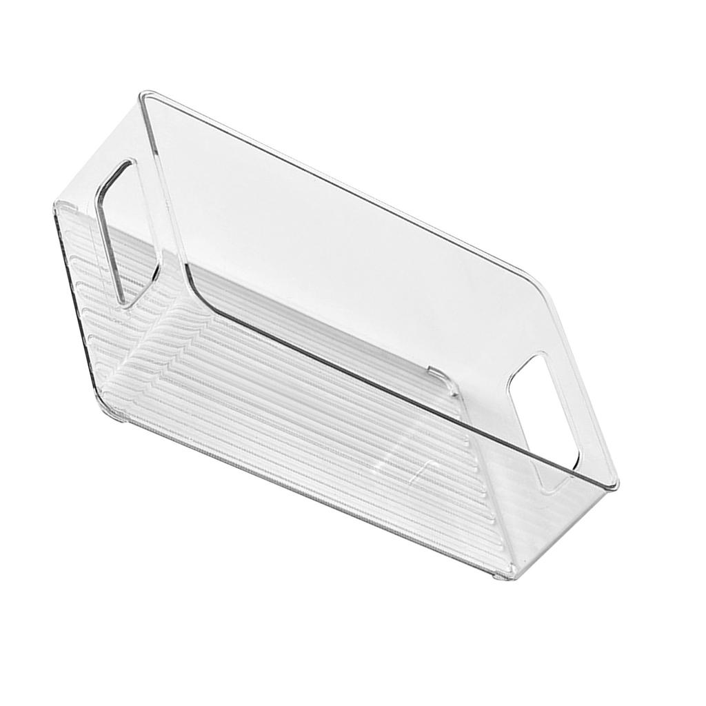 Makeup   PET Plastic Clr Bottom Stripes Desktop Storage Box for Skincare Stationary