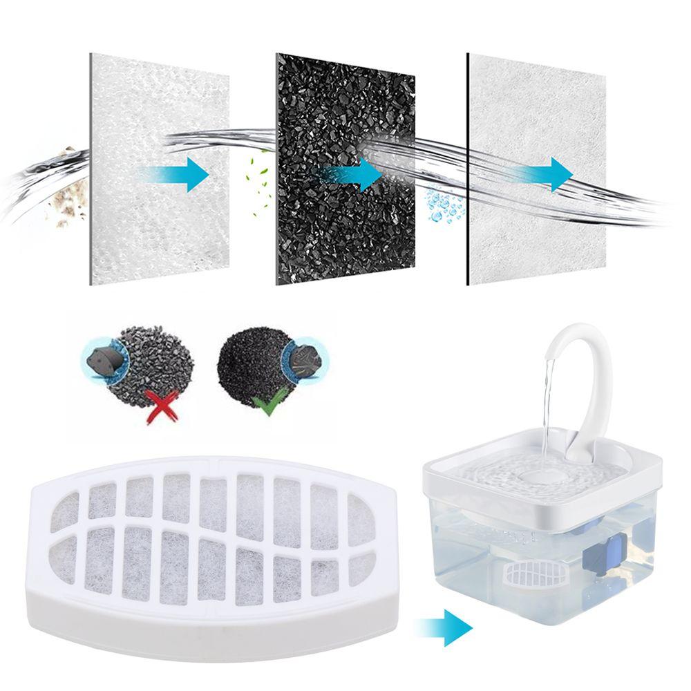 

Сменные фильтры Фонтанный фильтр Угольный фильтр Фильтр для фонтана Диспенсер для питьевой воды