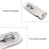 2 set Stainless Steel Shed Lock Hasp Long lasting Durability Door Padlock Hasp