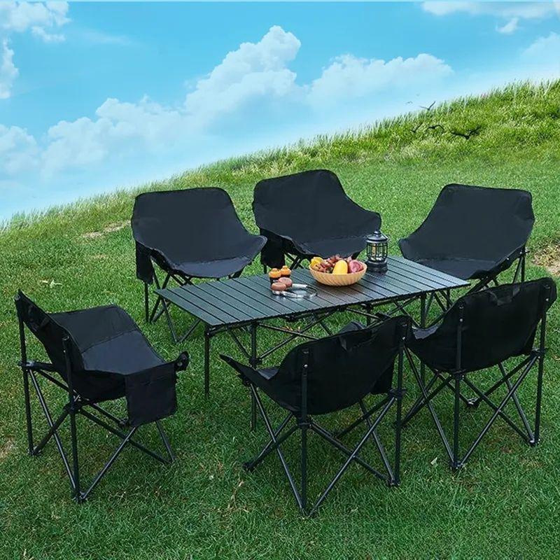 Affordable Portable Folding Camping Table & Chair Set