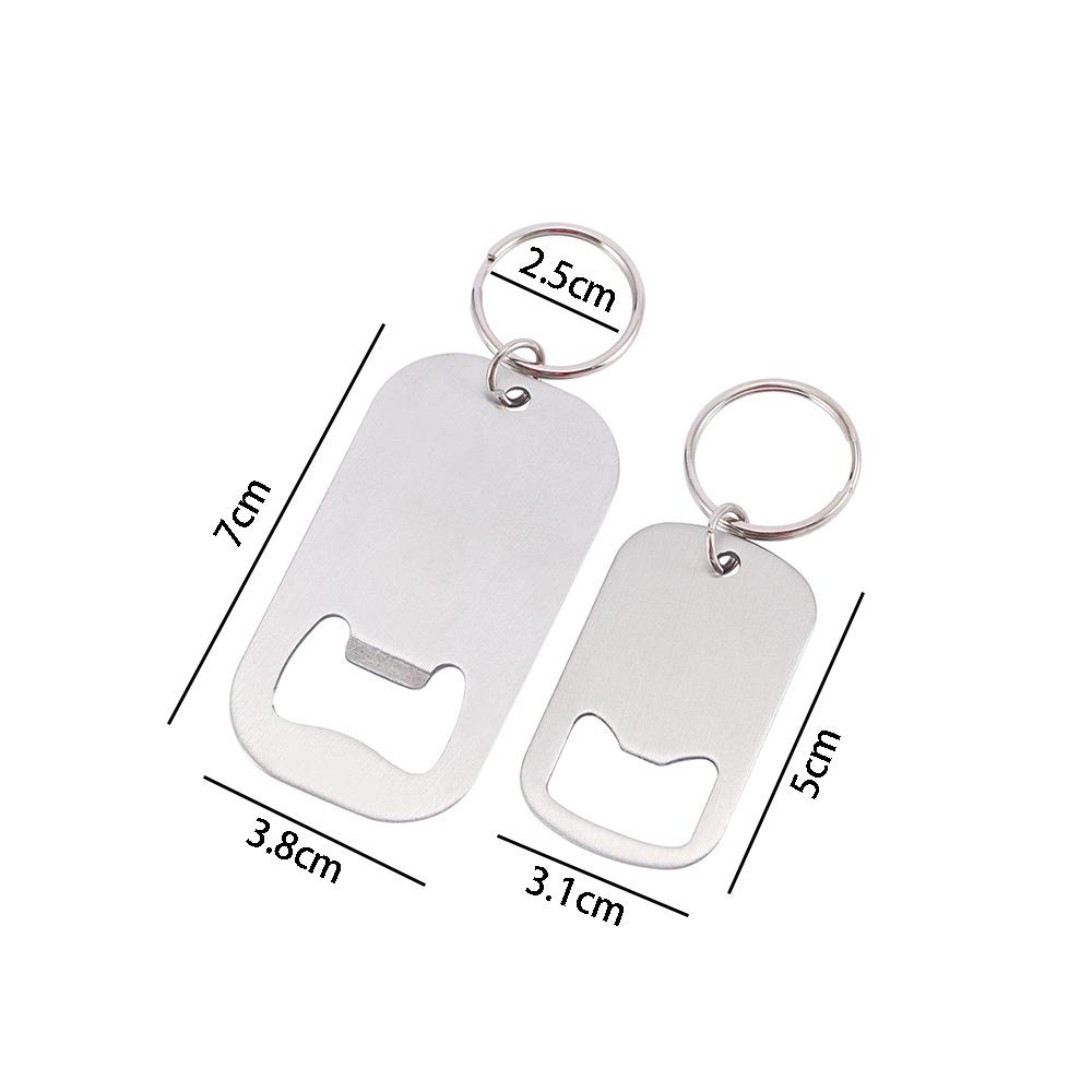 Steel Outdoor Picnic Kitchen Travel Dinner Party Keychain Bar Tools Beer Opener Bottle Openers