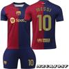 Kids Sports Gear Messi No.10 Football Jersey with 3 Bracelets, Keychain, Socks, Polyester, Blue MzcrJosv®