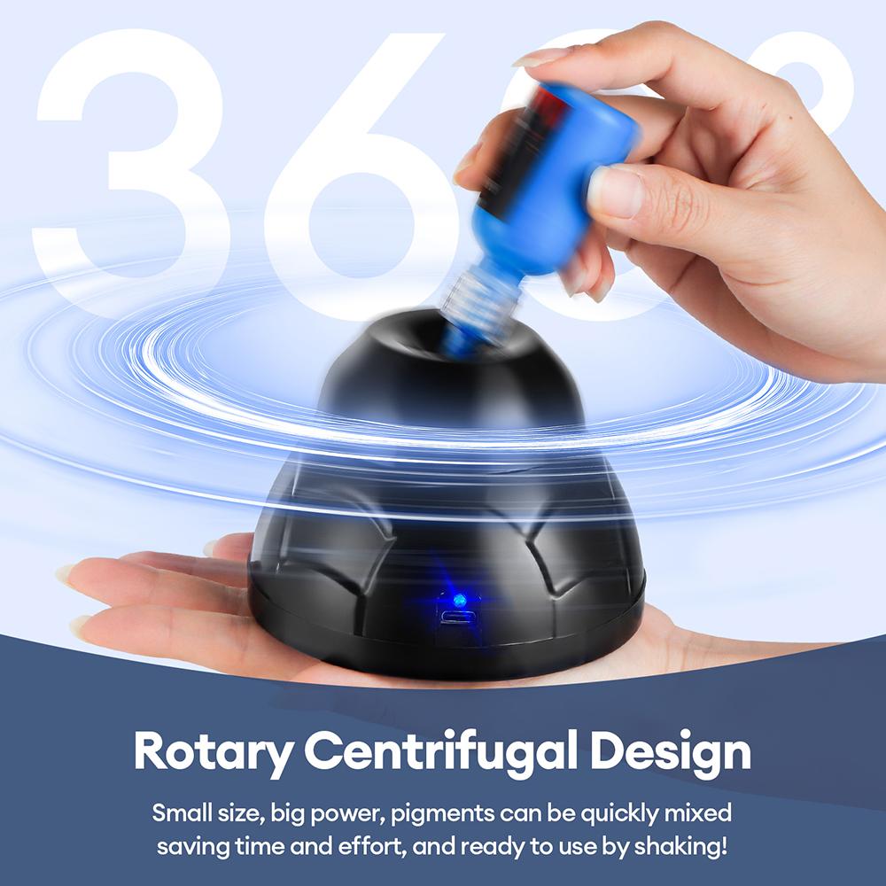 5200RPM High Frequency Vibration Shaking Mixer Liquid Anti-Caking Vortex Mixer Nail Polish Pigment Airbrush Paint Ink Shaker