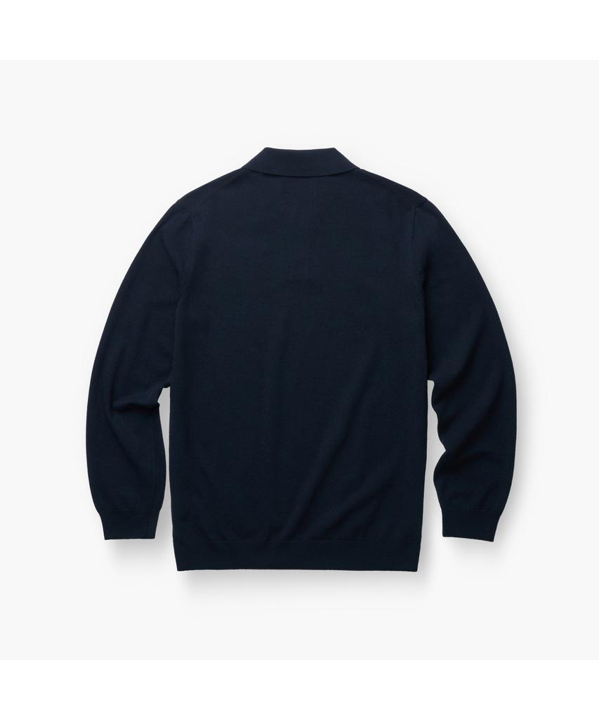Henlikoteun Polo Collar Knit Ahwas26601Nyx
